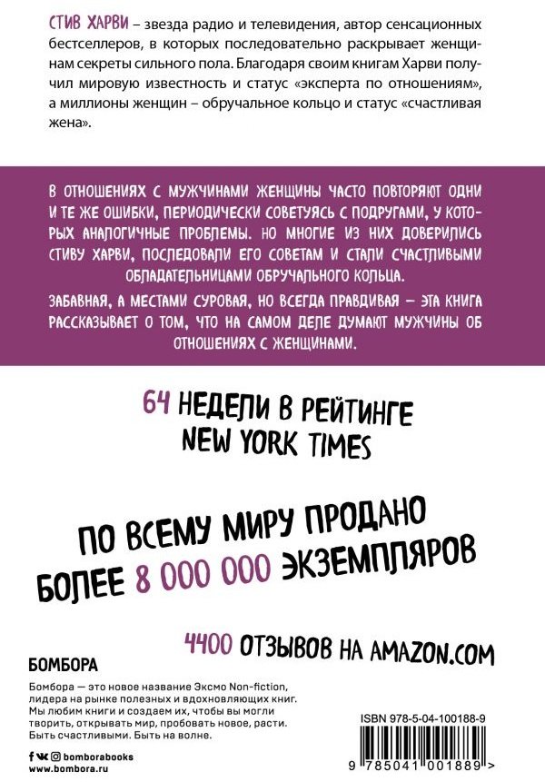 Книга Харви С.: Поступай как женщина, думай как мужчина. Почему мужчины любят, но не женятся, и другие секреты сильного пола купить,NaN