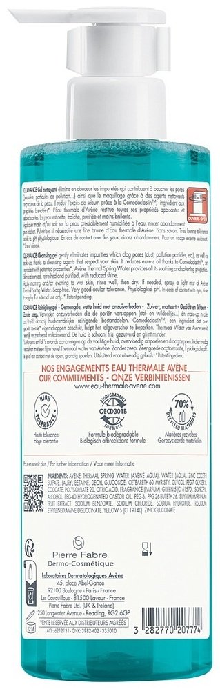 Avene Cleanance гель 400 мл купить,NaN