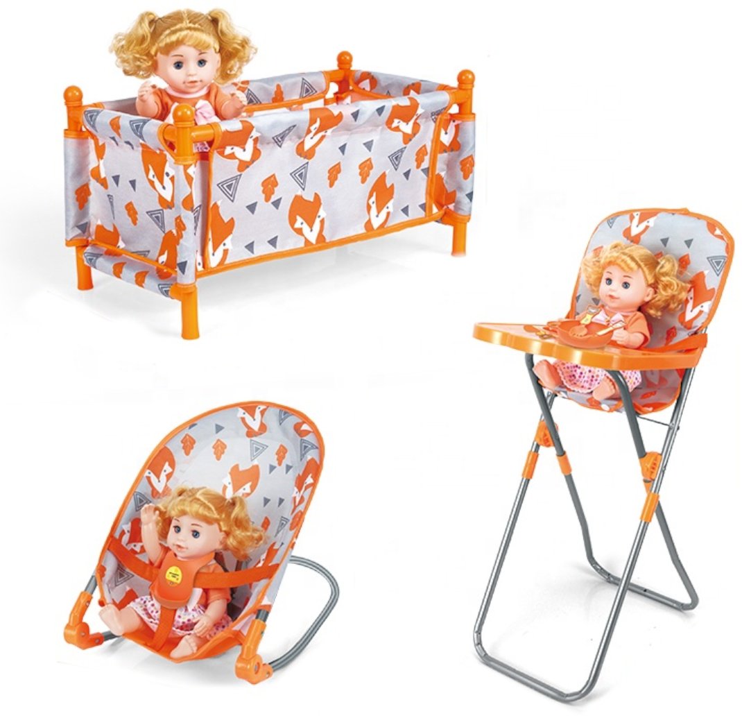 Коляска, мебель Baby Play House мультиколор купить,NaN