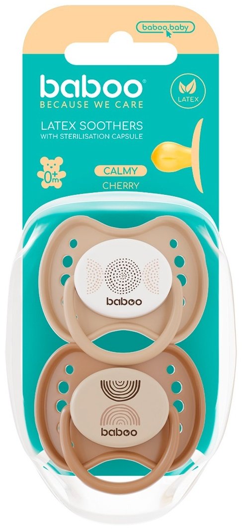 Пустышка Baboo Au Naturale 5-047, 2 шт, бежевый купить,NaN