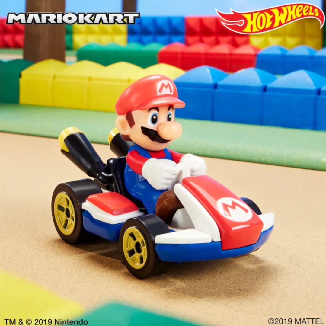 Машина Hot Wheels Mario Kart GBG25/GBG26 мультиколор купить,NaN