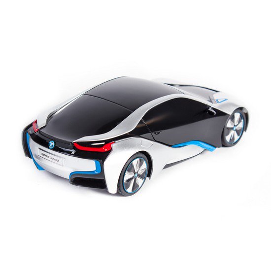 Радиоуправляемая машина Rastar 1:24 BMW I8 48400S серебристая