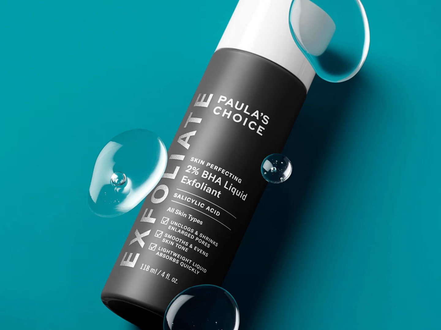 Paula's Choice тонер Skin perfecting 2% BHA liquid exfoliant 118 мл - ForteMarket Paula's Choice тонер Skin perfecting 2% BHA liquid exfoliant 118 мл купить,29095