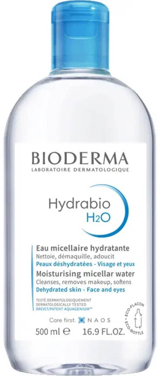 Bioderma Hydrabio H2O мицеллярная вода 500 мл купить,NaN