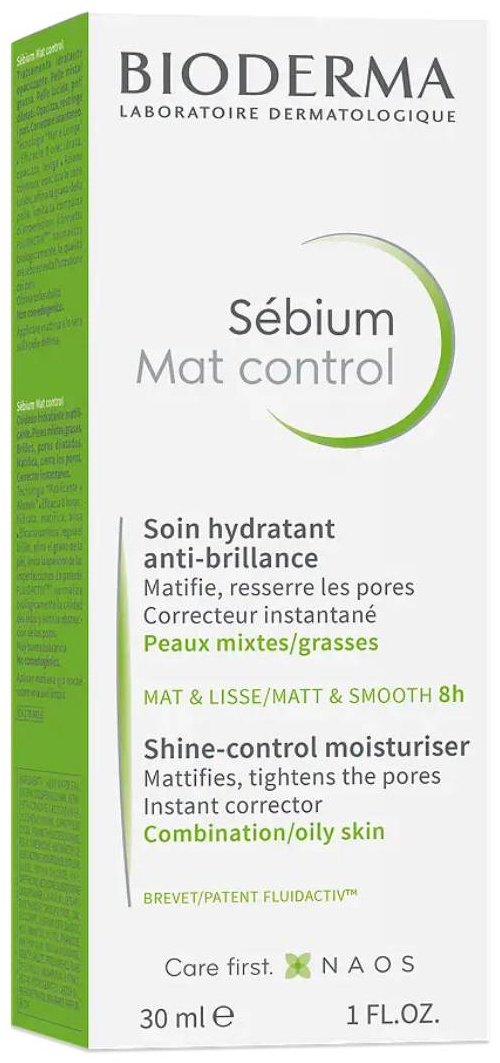 Bioderma крем Sebium матовый для лица 30 мл купить,NaN