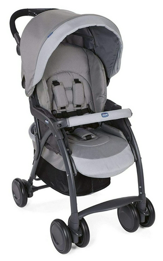 Коляска прогулочная Chicco Simplicity Top Grey