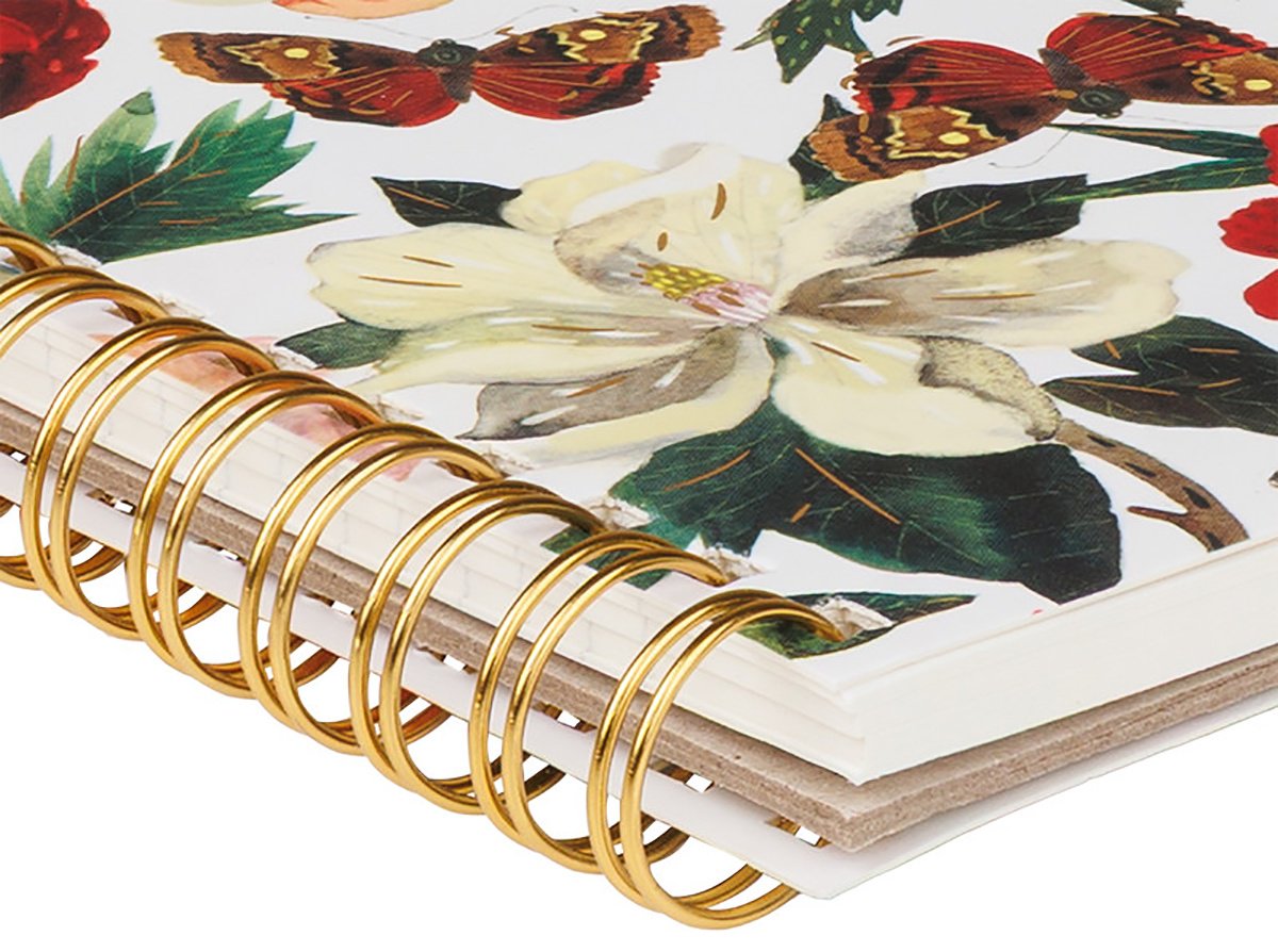 Общая тетрадь Bruno Visconti Flora, 60 л, А6, клетка, твердая обложка, 1 шт купить,NaN