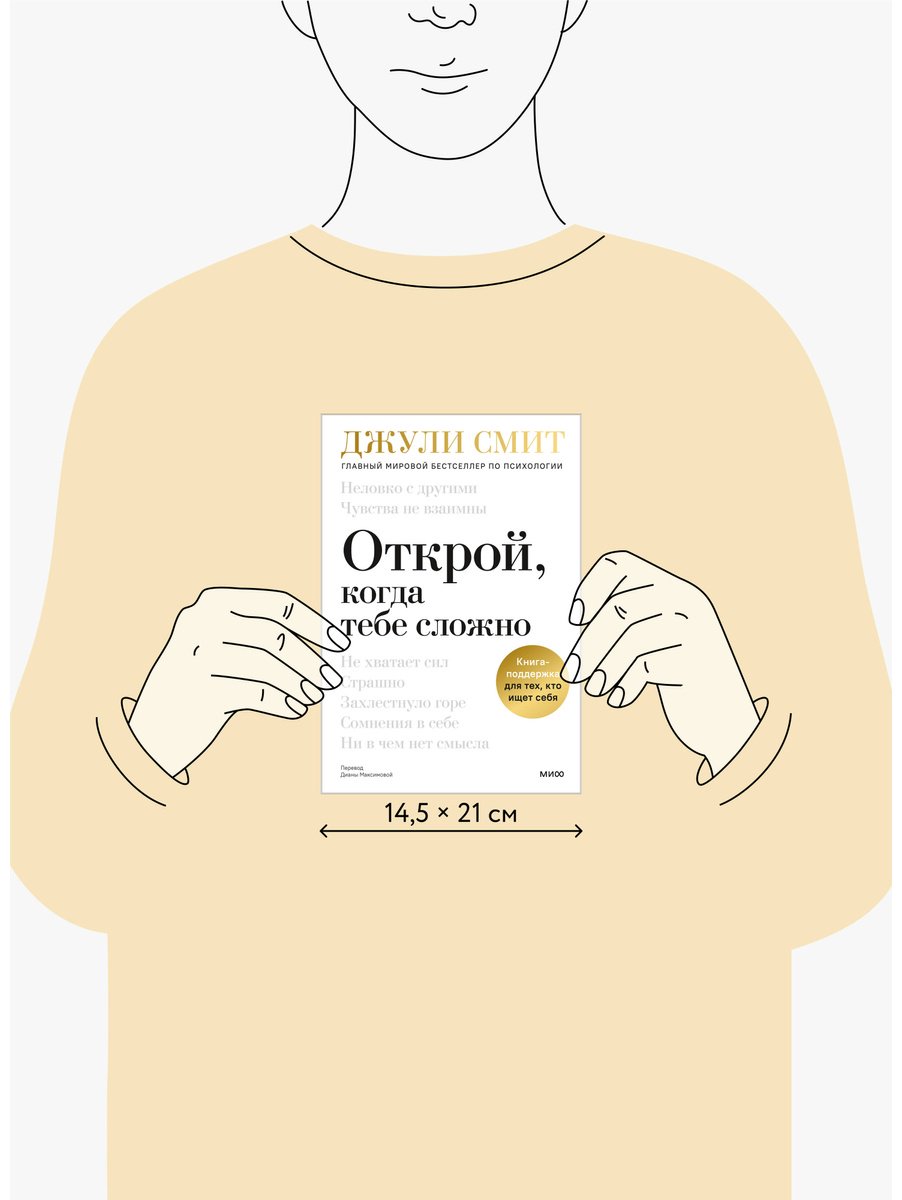 Книга Смит Джули: Открой, когда тебе сложно. Книга-поддержка для тех, кто ищет себя купить,NaN
