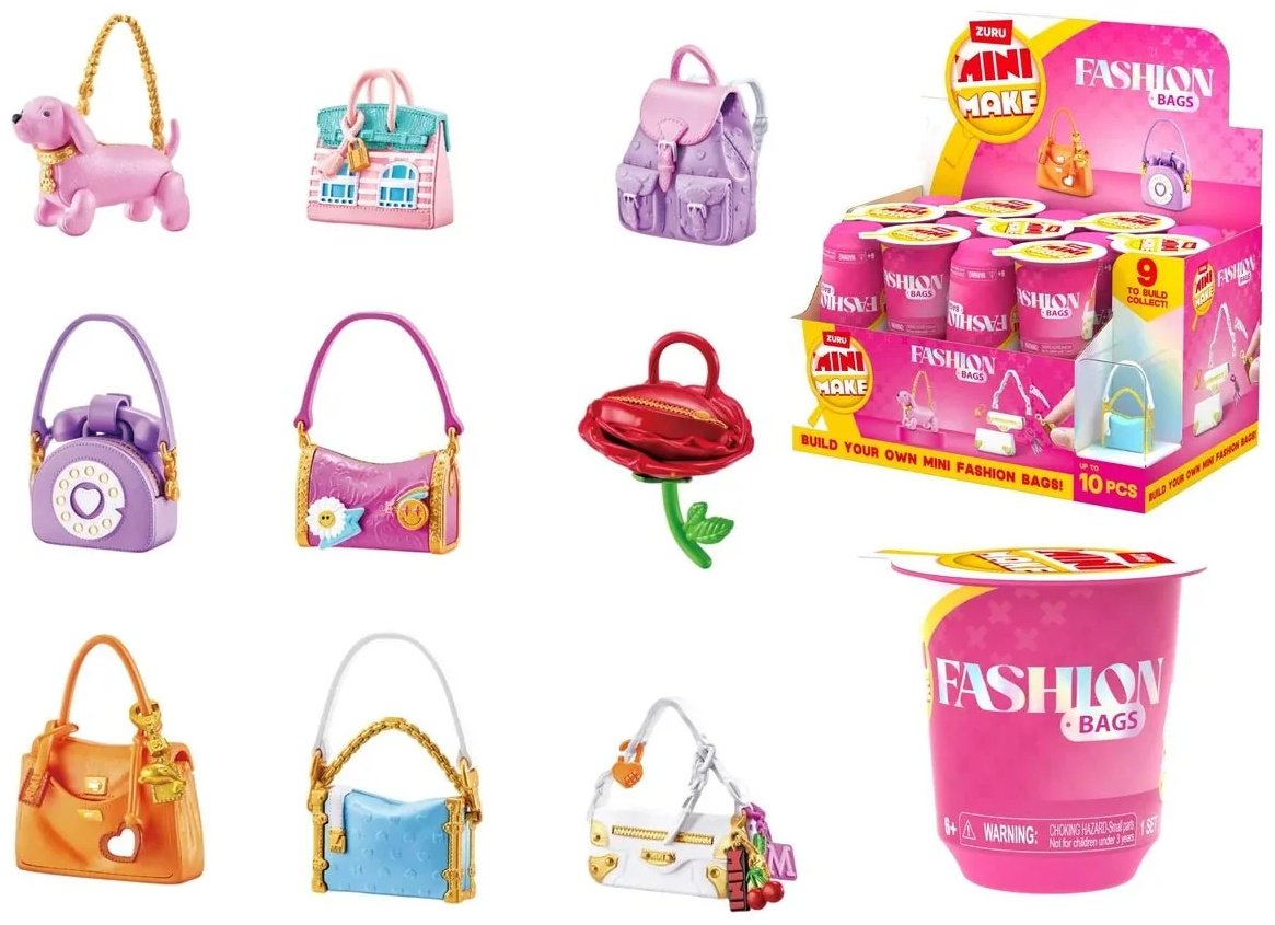 Zuru Mini Make Fashion Bag 6 см 1 шт купить,NaN