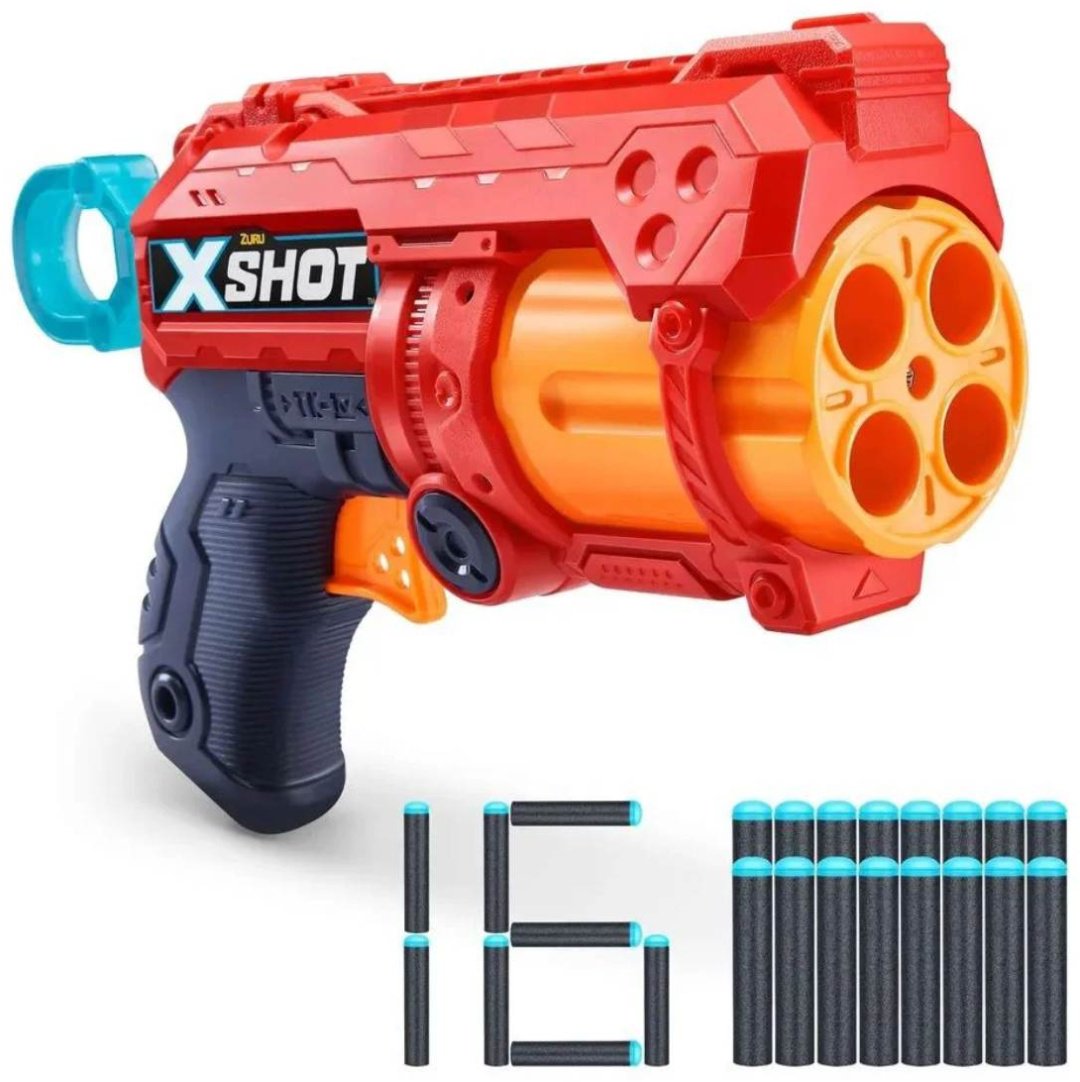 Бластеры X-Shot Excel. Fury с 16 стрелами 36377, купить,NaN