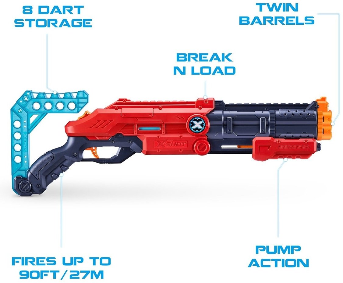 Бластеры X-Shot Vigilante 36437 купить,NaN