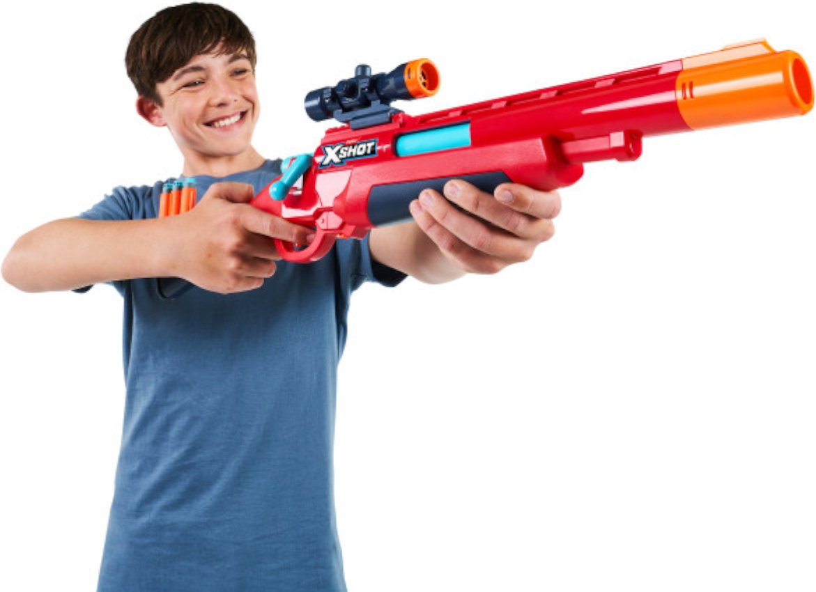 Бластеры X-Shot Bolt Action с 8 стрелами 36875, пластик купить,NaN