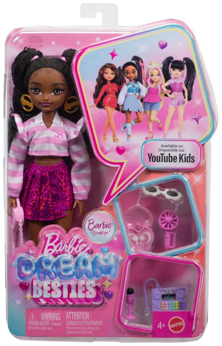 Кукла-модель Barbie Barbie Dream Besties Бруклин 29 см купить,NaN