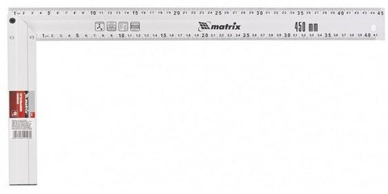 Matrix угольник 450 мм (32475) купить,3610