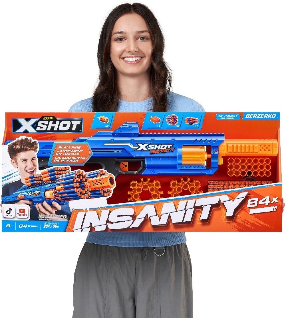 Бластеры X-Shot Berzerko 36610, 48 шт купить,NaN