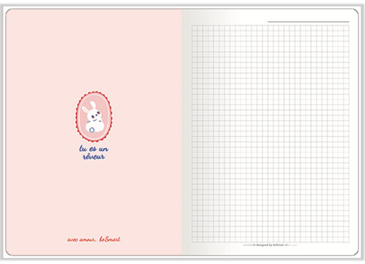 Общая тетрадь Be Smart Coquette, 48 л, А5, клетка, мягкая обложка, 1 шт купить,NaN