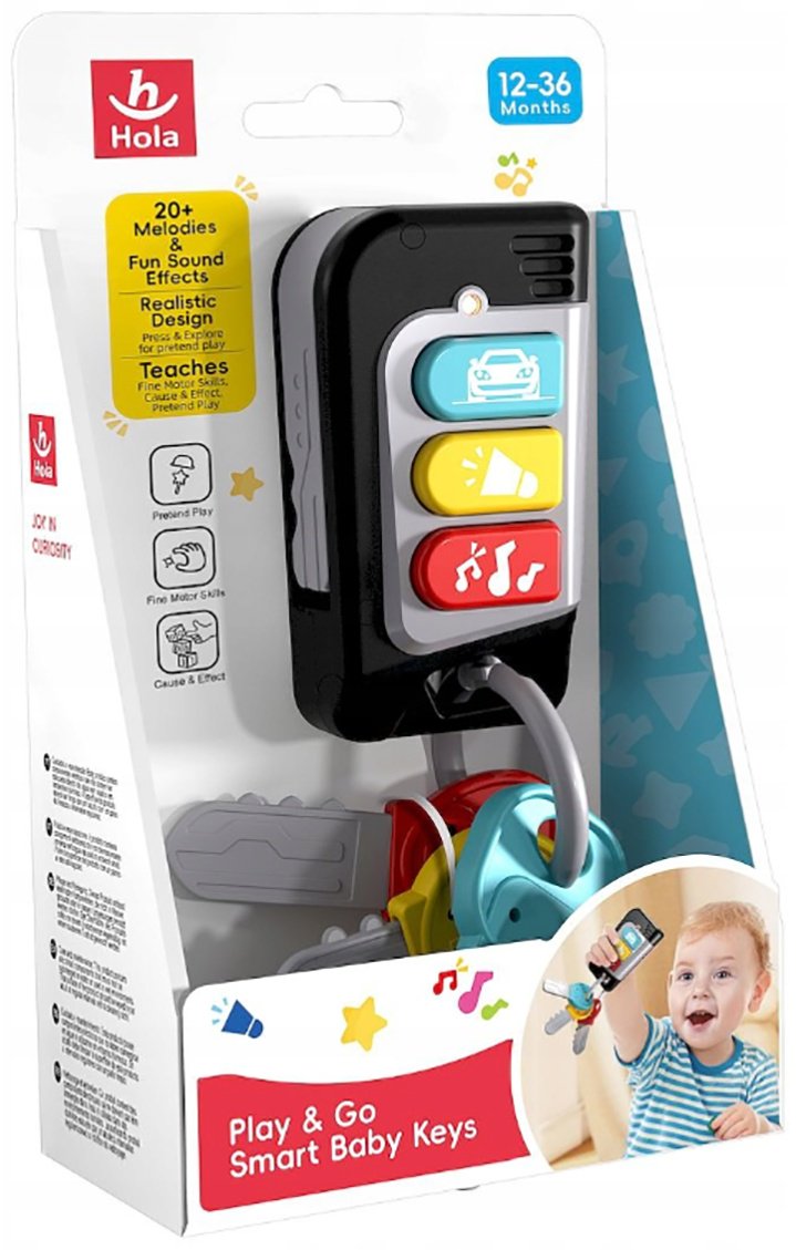 Интерактивная игрушка HOLA Ключи от автомобиля купить,NaN