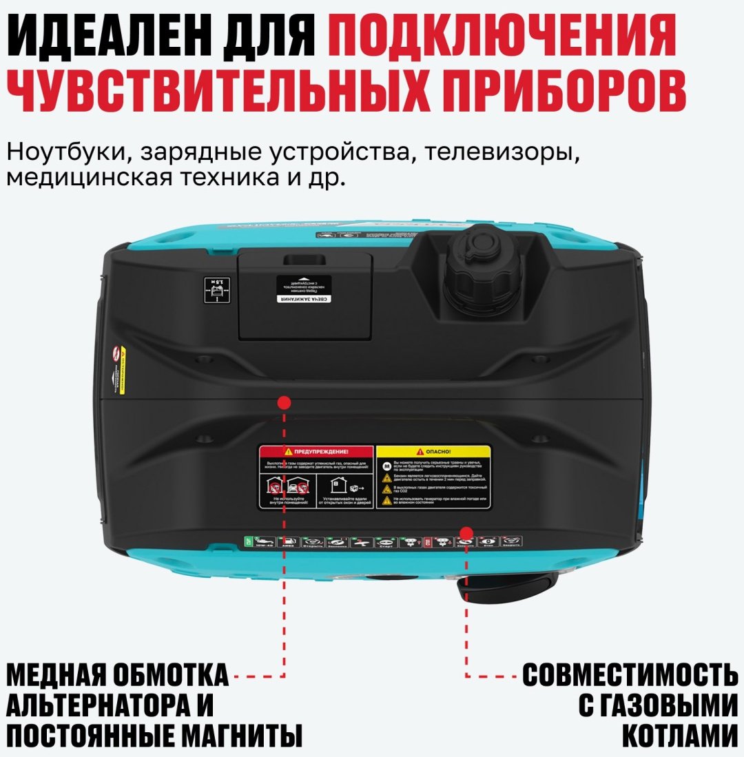 Электростанция бензиновая ALTECO 2.7 кВт 1 (220 В), AEG 3700i MS 94278 купить,NaN