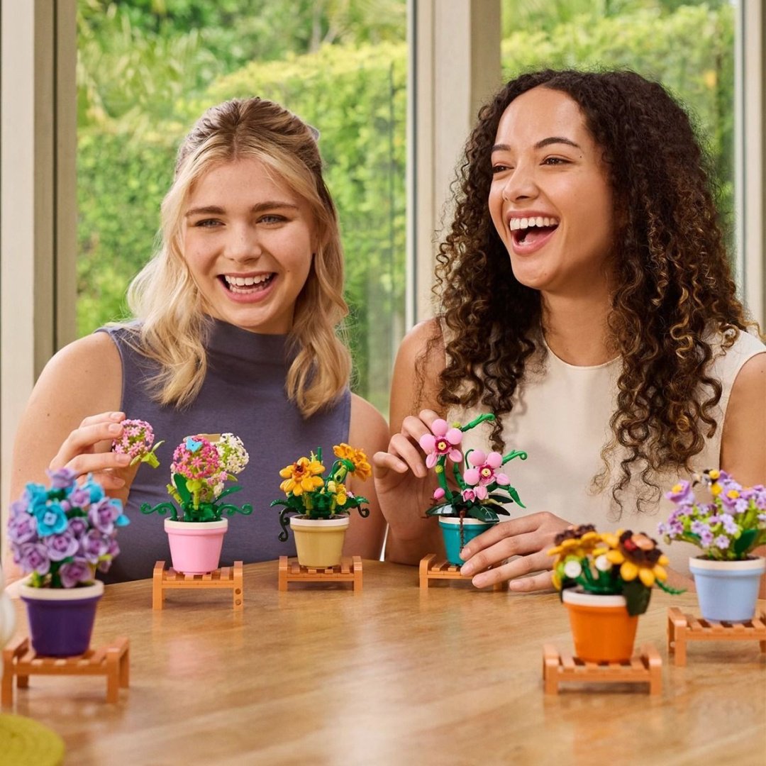 Конструктор MAX в капсуле Garden, цветы в горшке 83183GQ1, деталей 233 шт купить,NaN