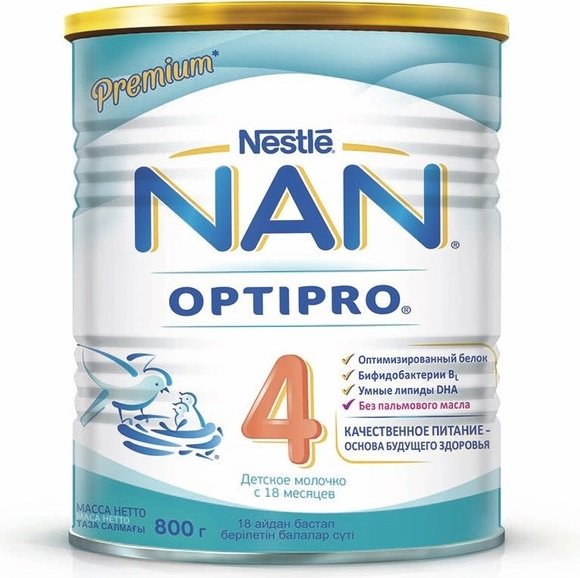Nestlé Nan-4 с 18 месяцев 800 г купить,NaN