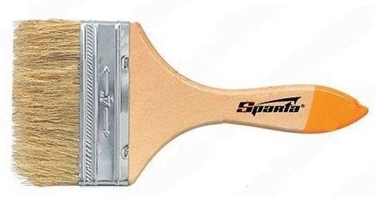 Кисть плоская (КП) SPARTA 100 мм, 1 шт. арт.Slimline 824455