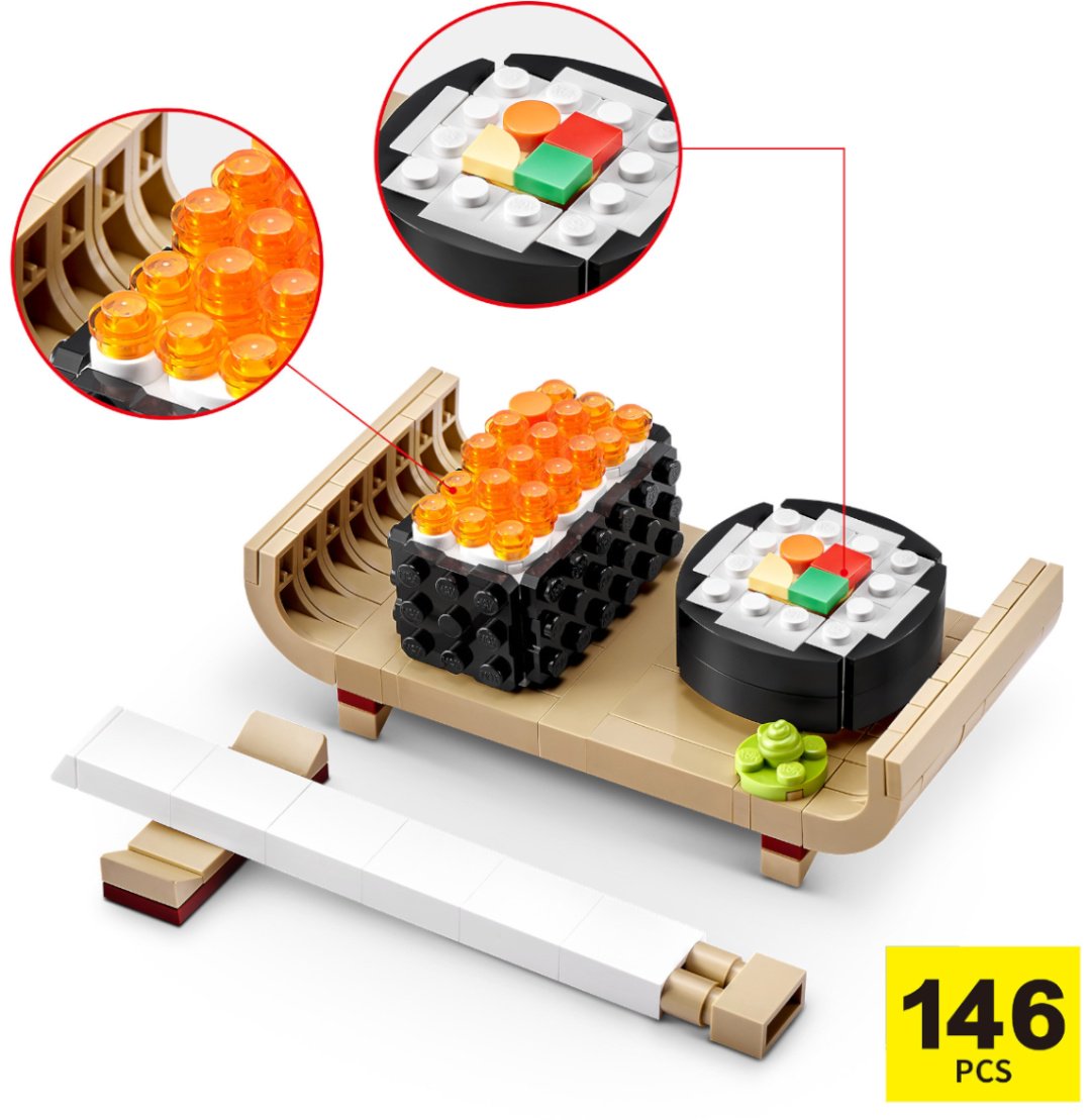 Конструктор MAX в капсуле Sushi Bar 83199GQ1, деталей 181 шт купить,NaN