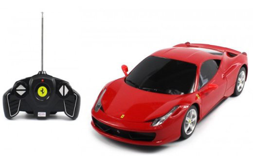 Радиоуправляемая машина Rastar 1:32 Ferrari 458 Italia 60500R красная
