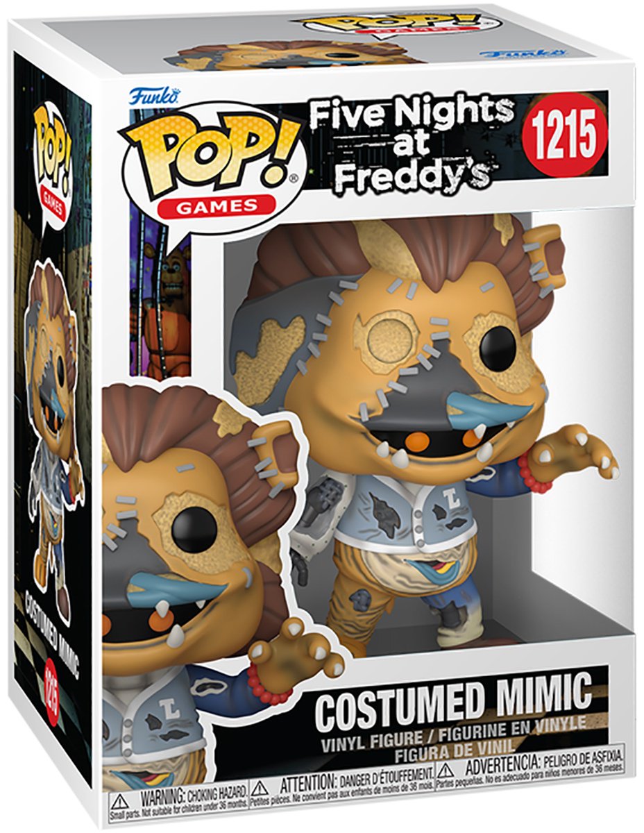 Funko POP! Games FNAF Costumed Mimic (1215) 10 см 1 шт купить,NaN