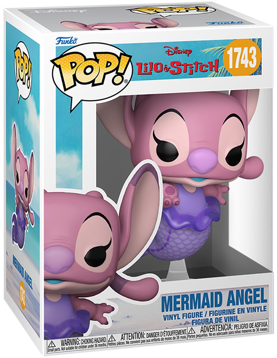 Funko POP! Lilo & Stitch S4 Mermaid Angel (1743) 13.5 см 1 шт купить,NaN