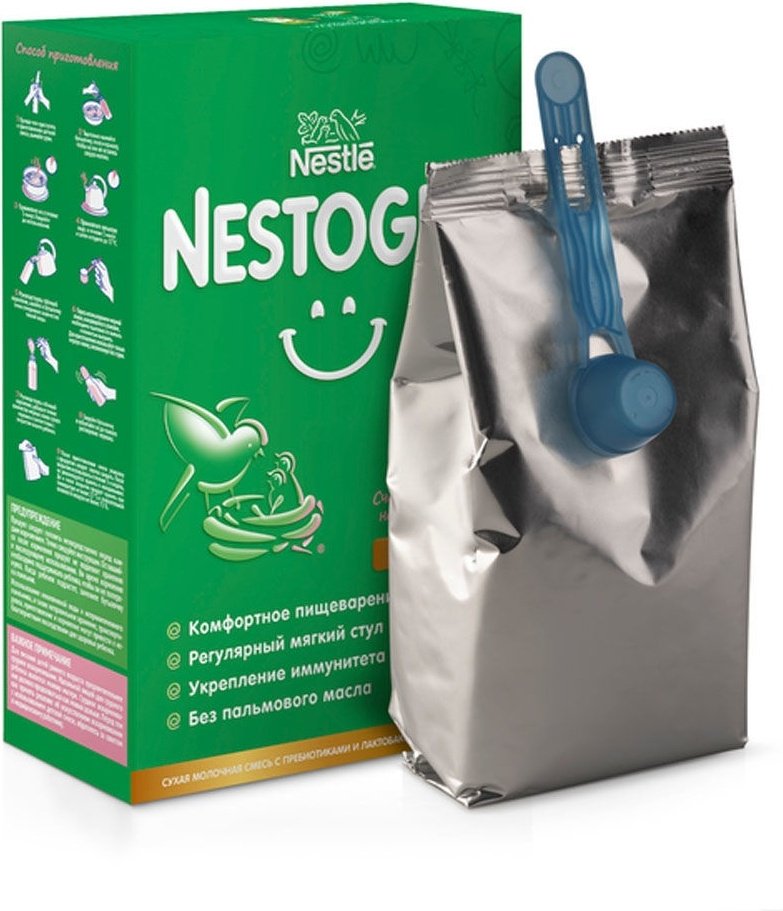 Смесь Nestle Nestogen Premium 2 c 6 месяцев 300 гр купить,NaN