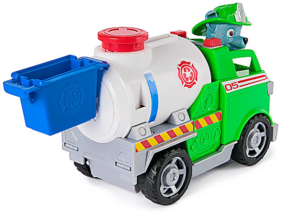 Машина PAW Patrol Щенячий патруль игровой набор Пожарные спасатели машинка с фигуркой Рокки 18 см зеленый купить,NaN