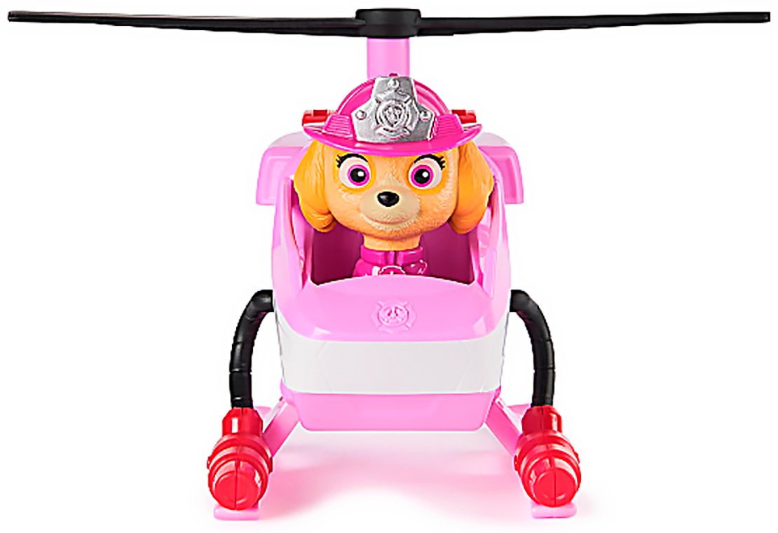 Вертолет PAW Patrol Щенячий патруль Пожарные спасатели машинка с фигуркой Скай 18 см розовый купить,NaN