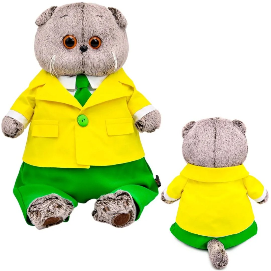 Мягкая игрушка Budi Basa Кот Басик в ярком костюме, 22 см купить,NaN