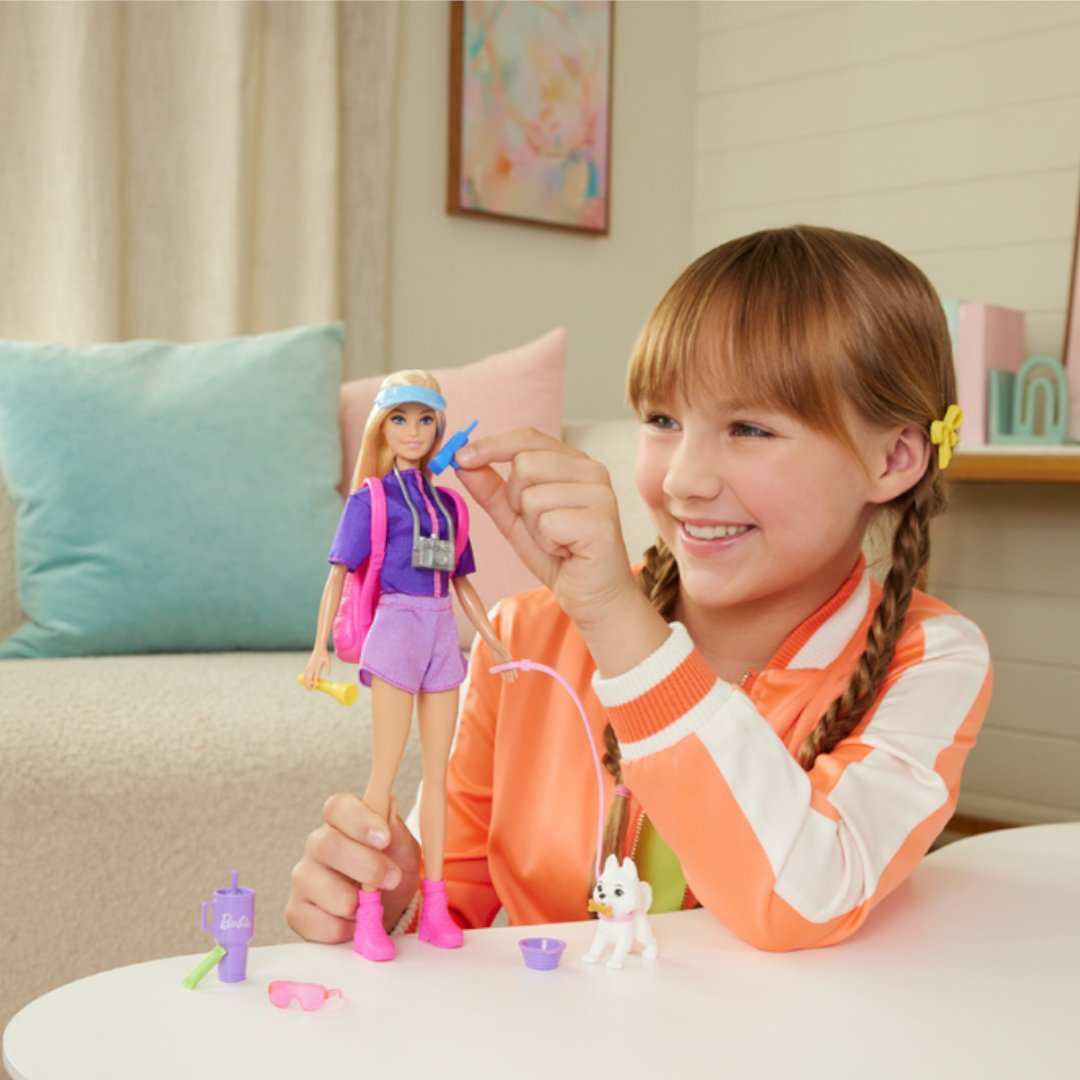 Кукла-модель Barbie Прогулка собак в Малибу 29 см купить,NaN