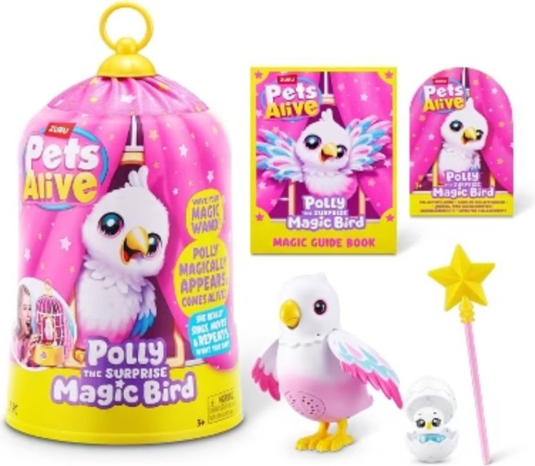 Интерактивная игрушка Zuru Волшебная птица Полли купить,NaN