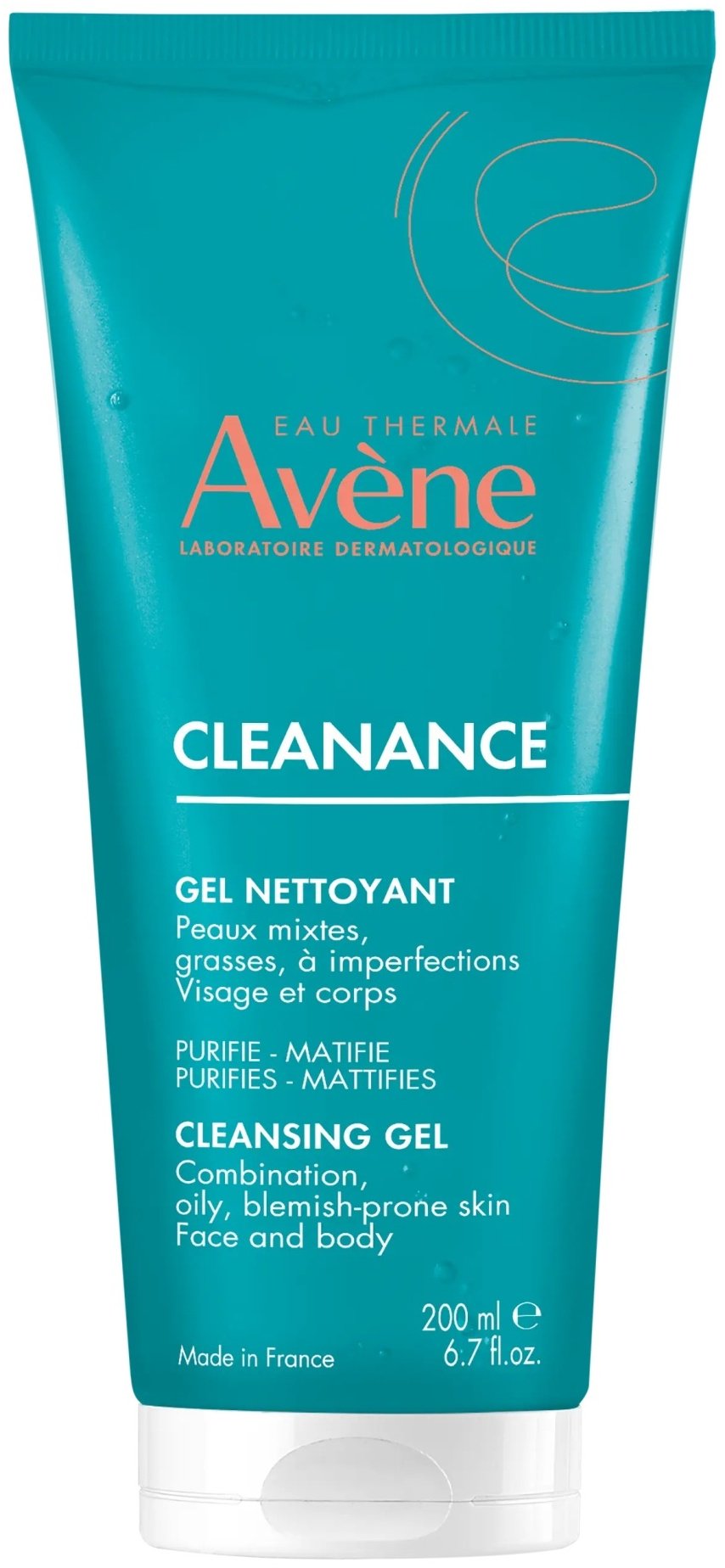 Avene Cleanance Очищающий гель 200 мл купить,NaN