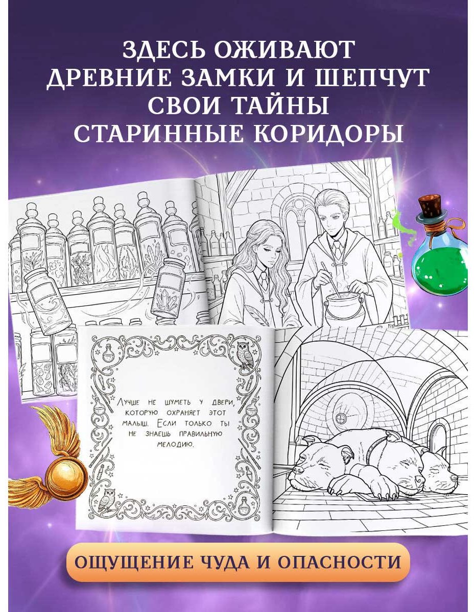 Раскраска АСТ Школа чародейства и волшебства купить,NaN