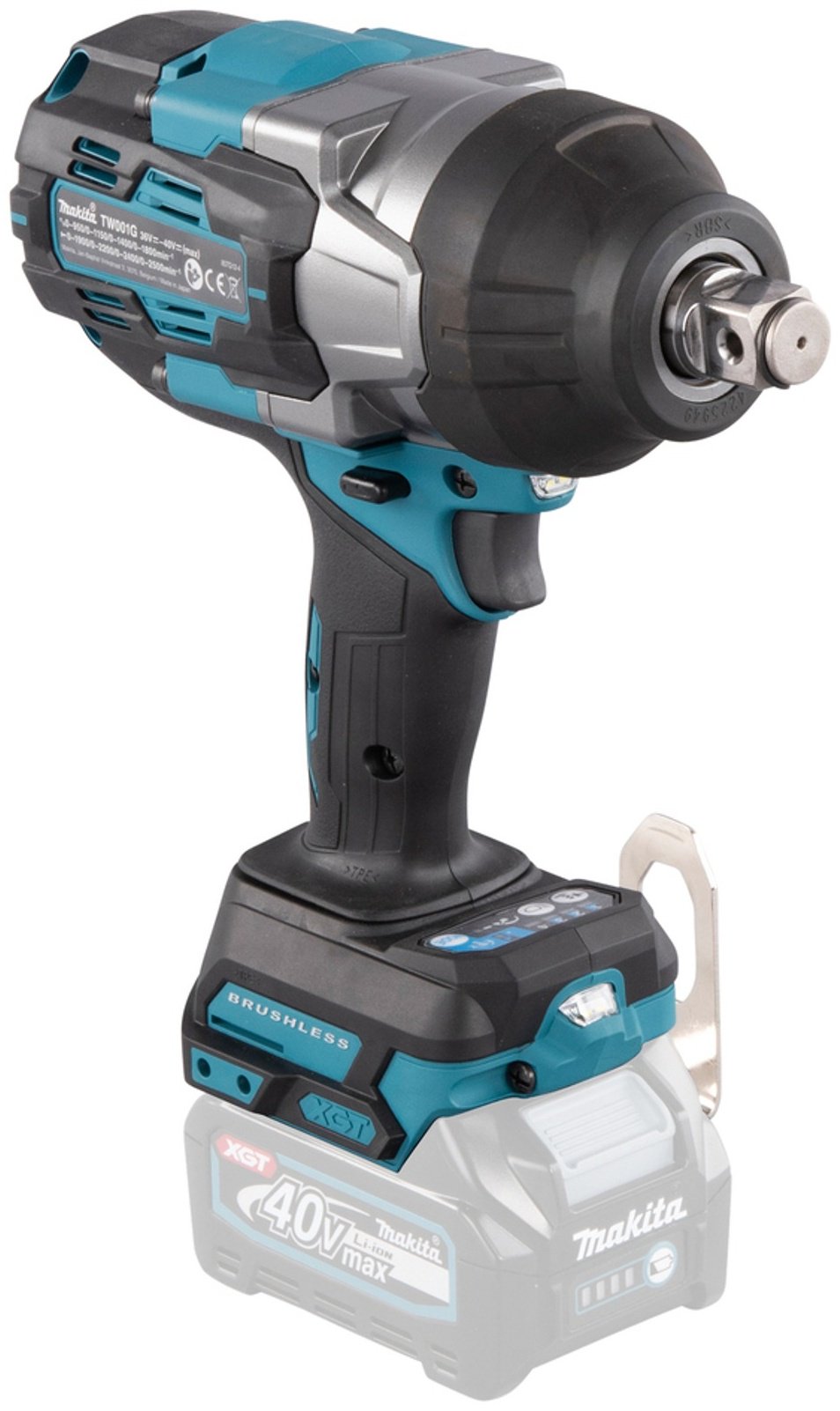 Makita гайковерт TW001GZ(R) 40 В