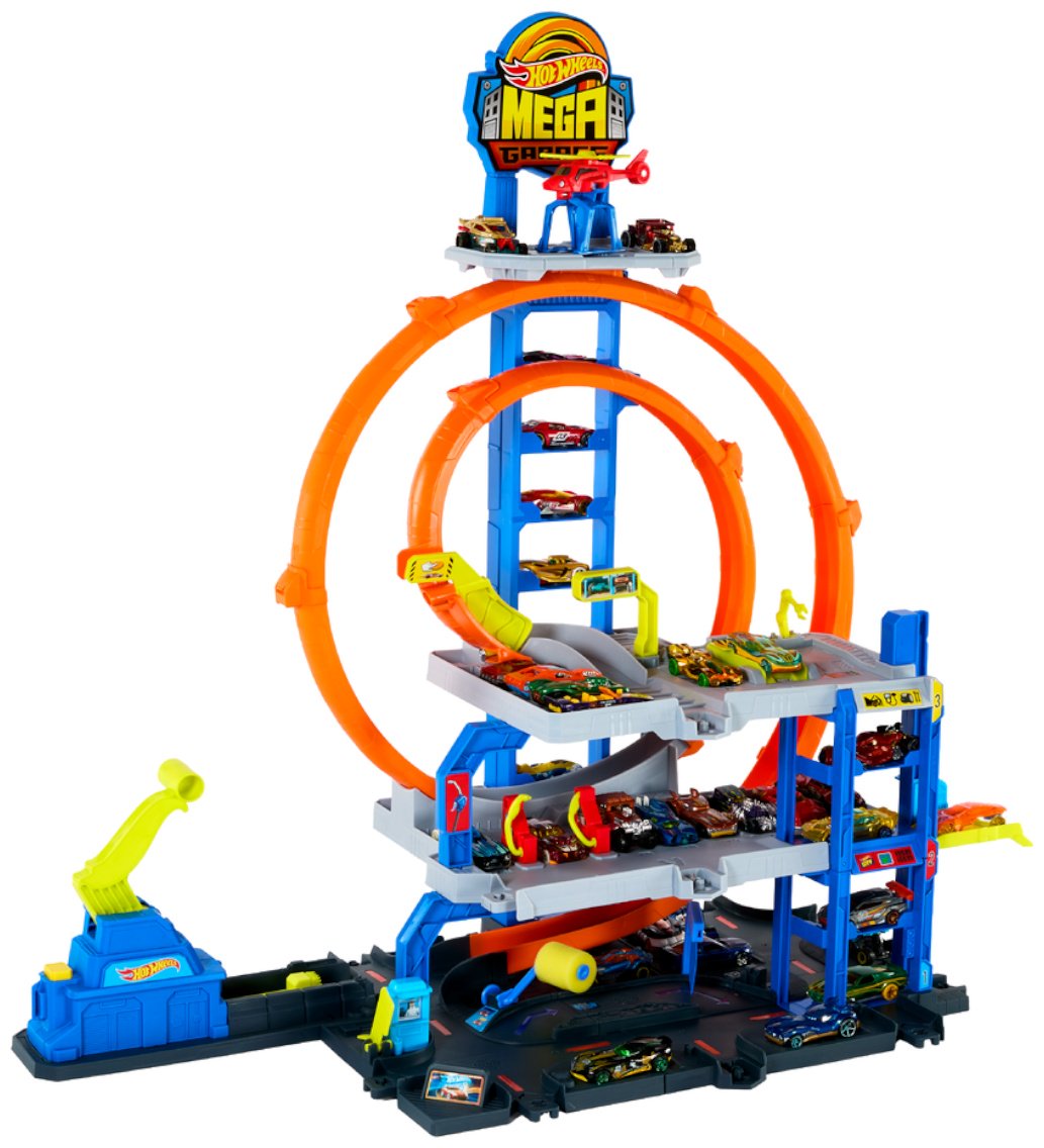 Набор Hot Wheels City. Mega Loop Garage купить,NaN