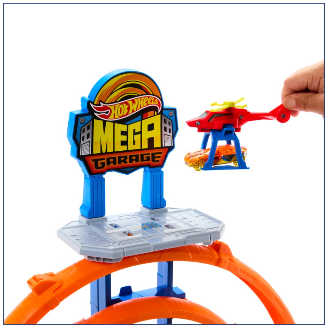 Набор Hot Wheels City. Mega Loop Garage купить,NaN
