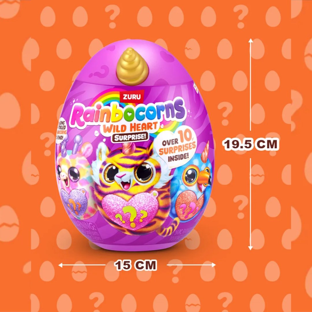 Мягкая игрушка Rainbocorns Sparkle Heart, 15 см купить,NaN
