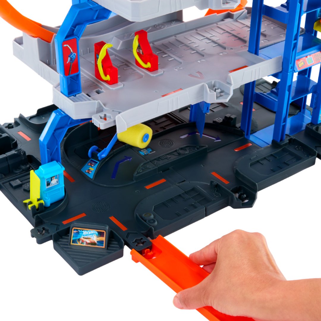 Набор Hot Wheels City. Mega Loop Garage купить,NaN