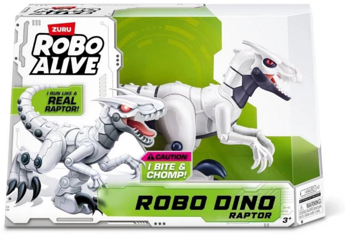 Робот Robo Alive Robo Dino Raptor, высота 20 см купить,NaN