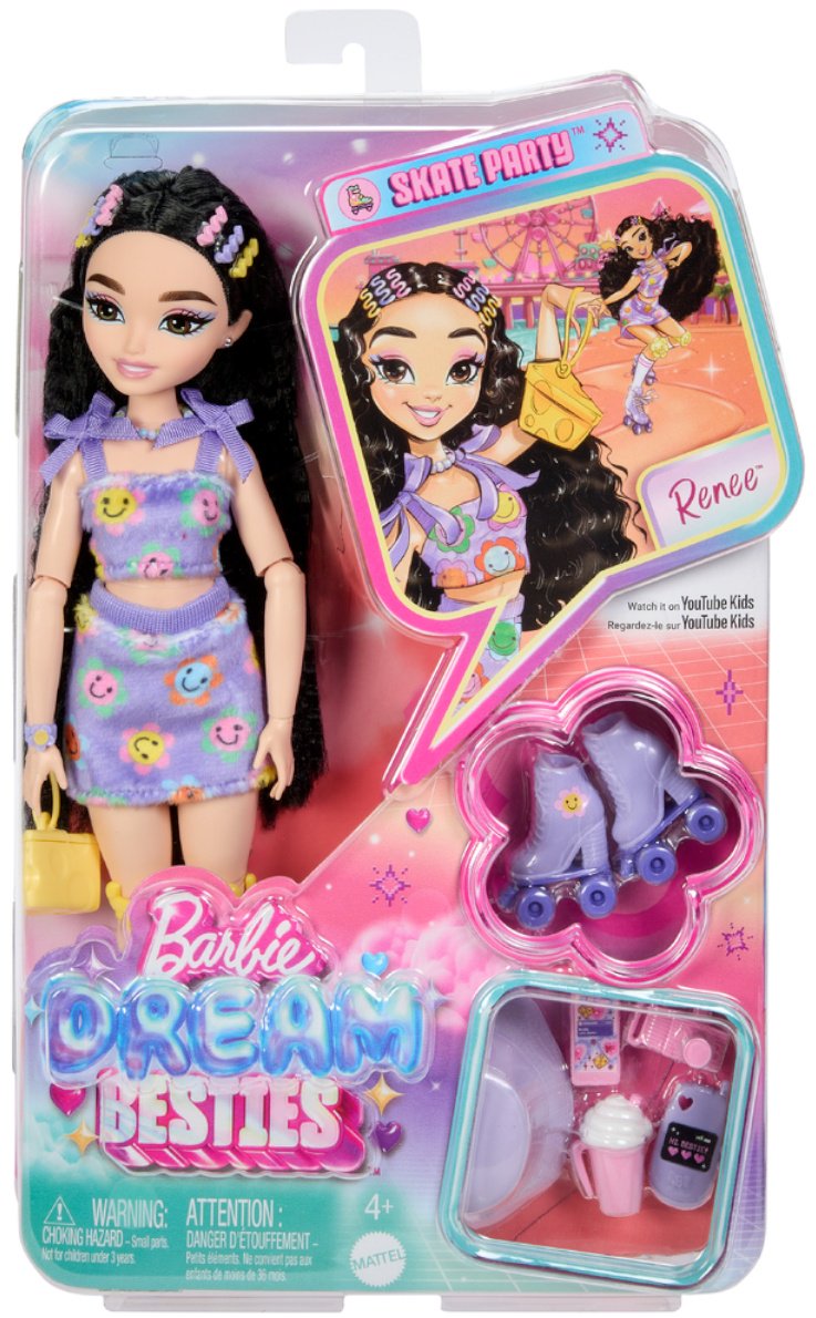 Кукла-модель Barbie Dream Besties - Рене 29 см купить,NaN