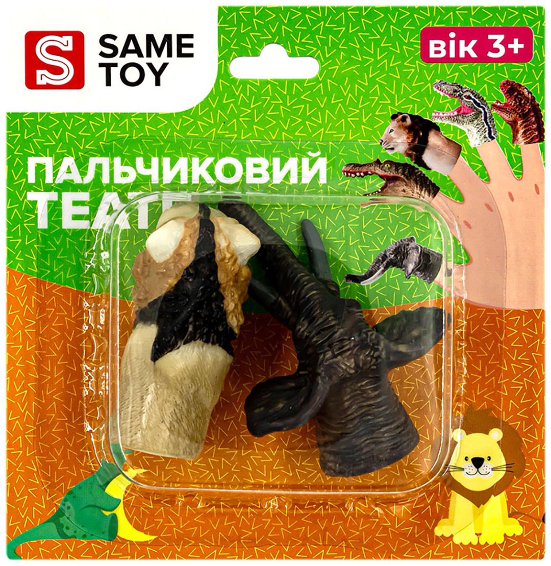 Кукольный театр Same Toy Лев и Слон купить,NaN