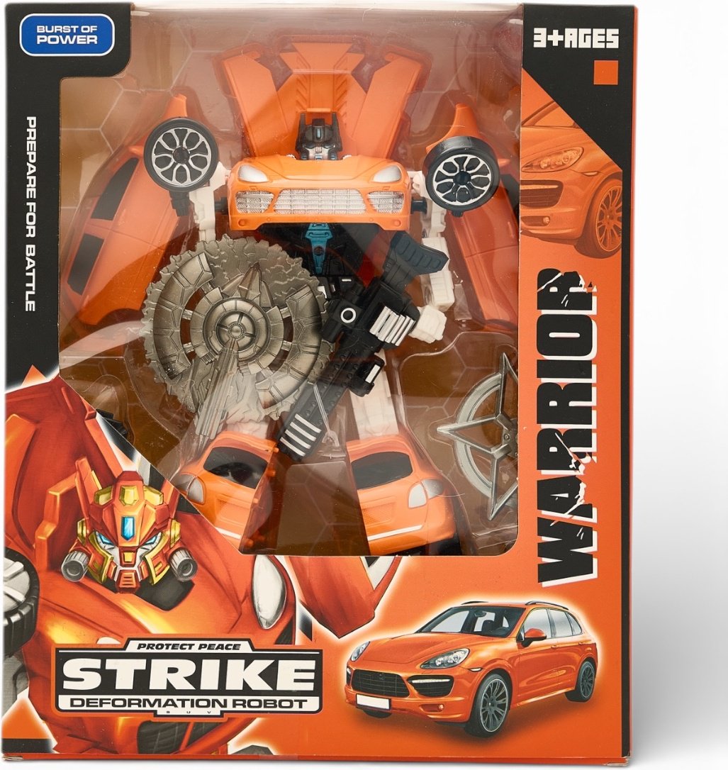 Трансформер Changerobot Strike Warrior - Оранжевый, высота 20 см купить,NaN