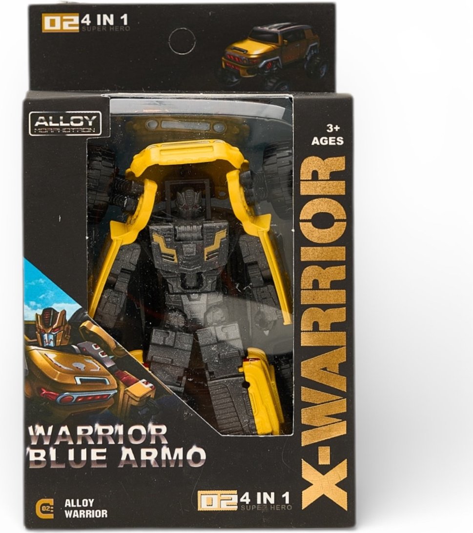 Трансформер Changerobot X Warrior - Cruiser желтый (С), высота 8 см купить,NaN