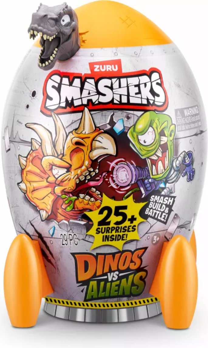 Набор Smashers Яйцо с секретом Dinos vs Aliens купить,NaN