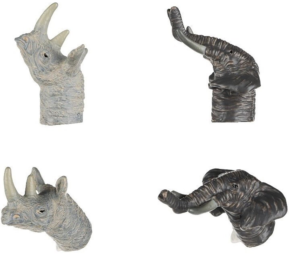 Кукольный театр Same Toy Носорог и Слон купить,NaN