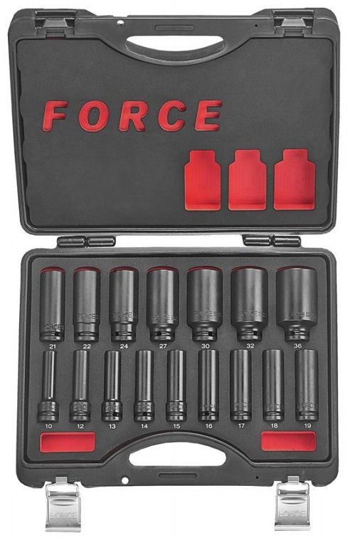 Force набор торцевых головок 1/2 4166D 16 шт купить,NaN